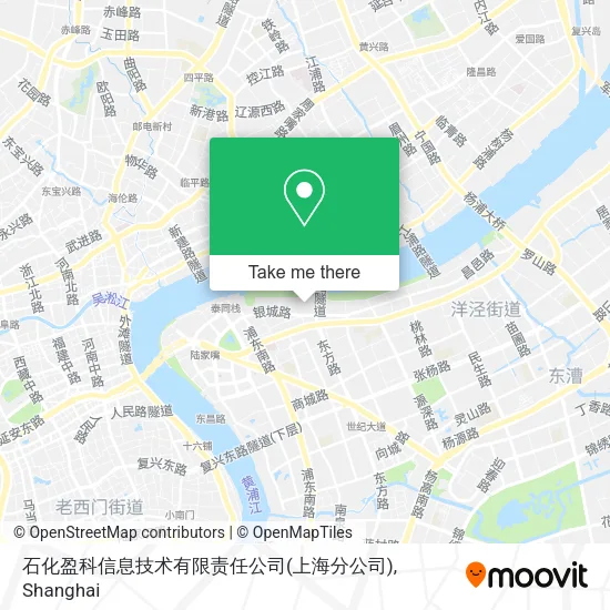 石化盈科信息技术有限责任公司(上海分公司) map
