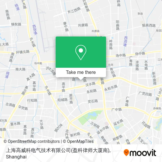 上海高威科电气技术有限公司(盈科律师大厦南) map