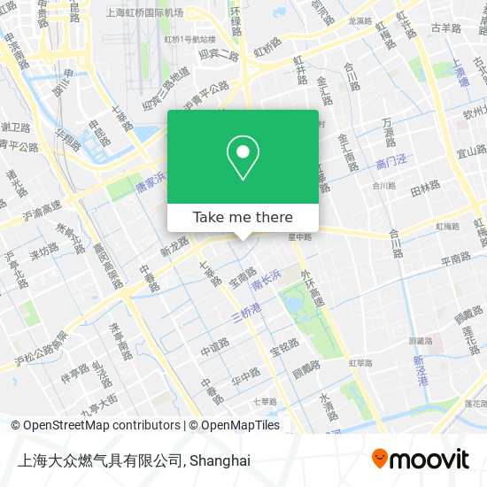 上海大众燃气具有限公司 map