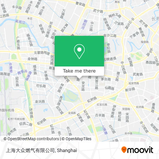 上海大众燃气有限公司 map