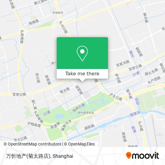 万忻地产(菊太路店) map