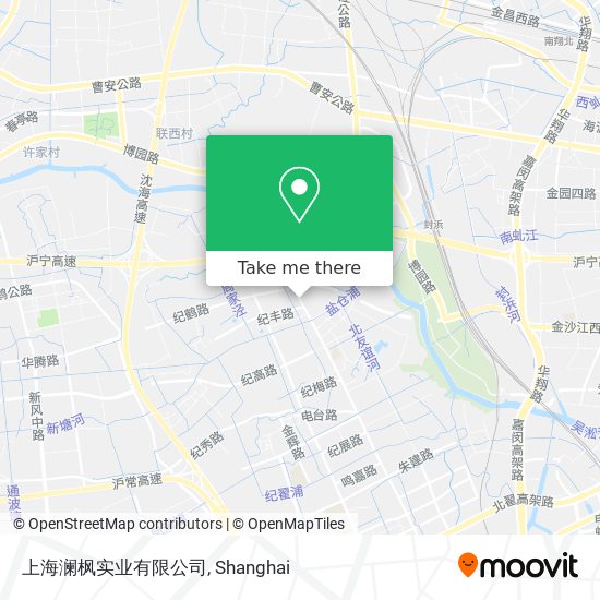 上海澜枫实业有限公司 map