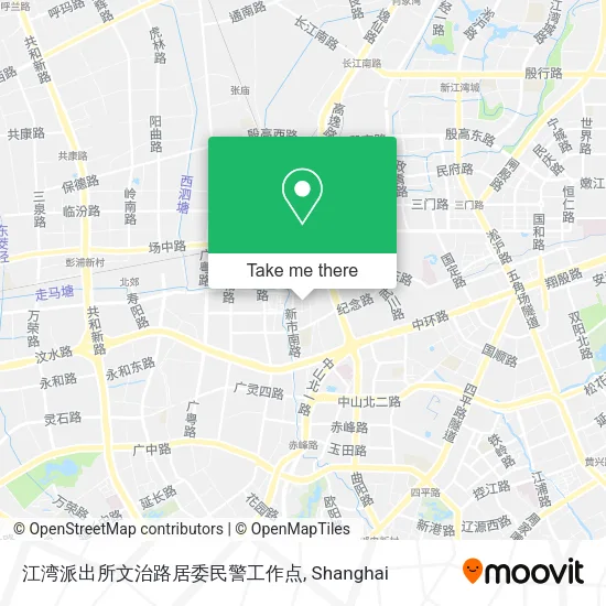 江湾派出所文治路居委民警工作点 map