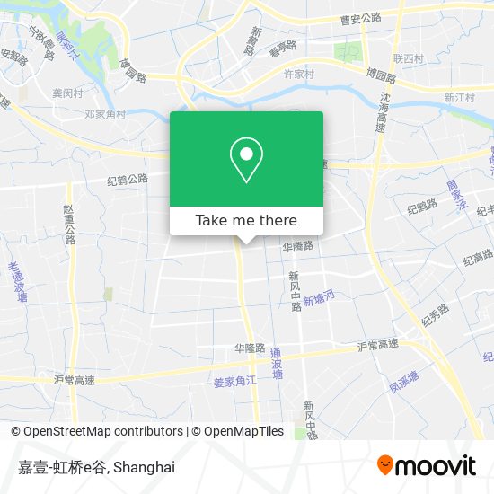 嘉壹-虹桥e谷 map