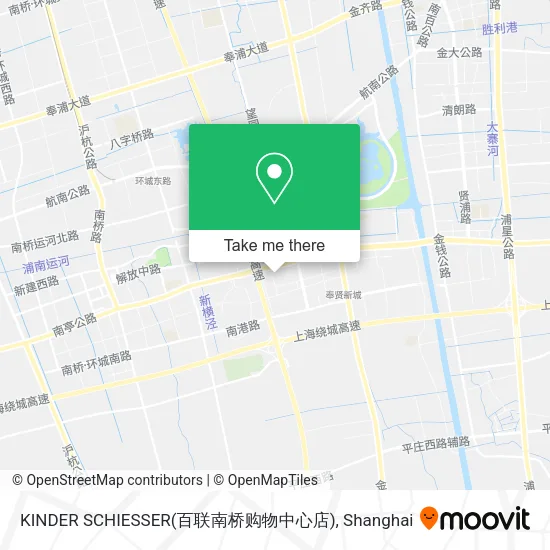 KINDER SCHIESSER(百联南桥购物中心店) map