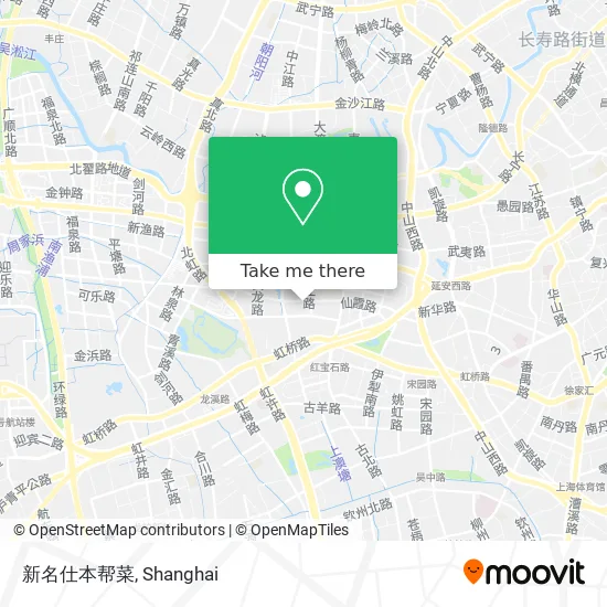 新名仕本帮菜 map