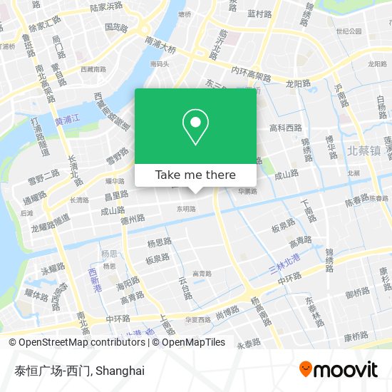 泰恒广场-西门 map