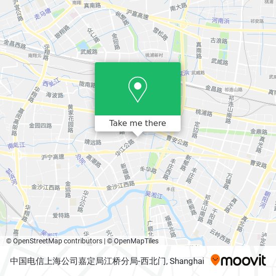 中国电信上海公司嘉定局江桥分局-西北门 map