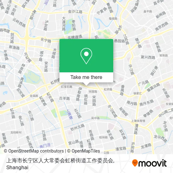 上海市长宁区人大常委会虹桥街道工作委员会 map