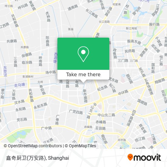 鑫奇厨卫(万安路) map