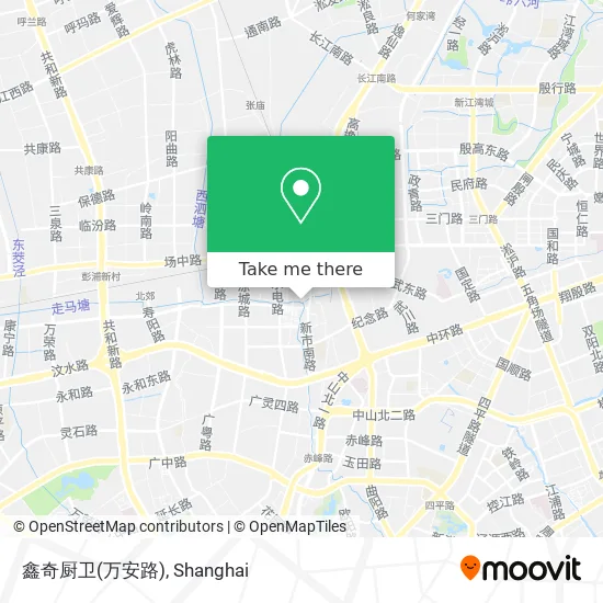 鑫奇厨卫(万安路) map