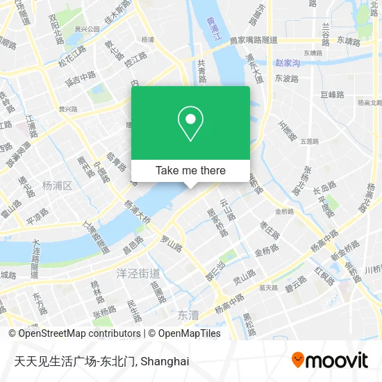 天天见生活广场-东北门 map