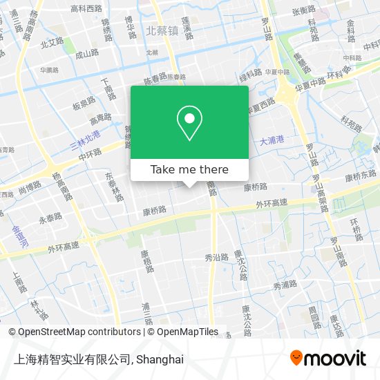 上海精智实业有限公司 map