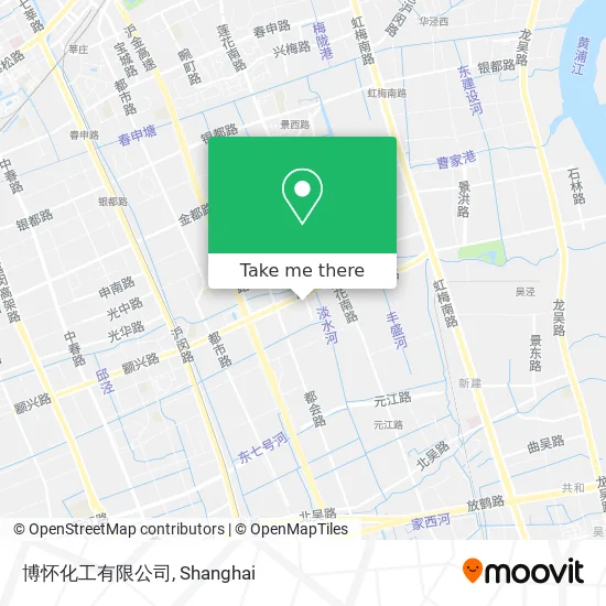 博怀化工有限公司 map