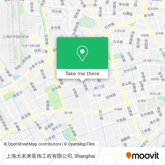 上海大未来装饰工程有限公司 map