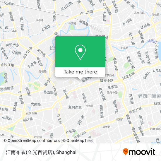 江南布衣(久光百货店) map