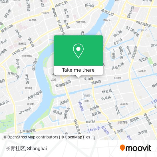 长青社区 map