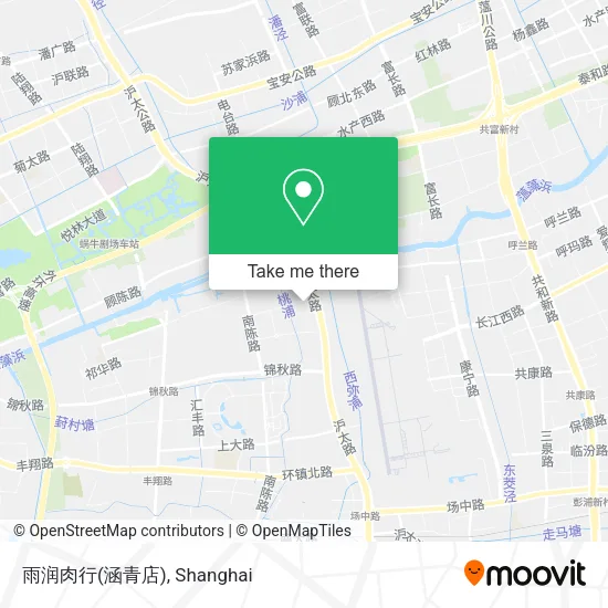 雨润肉行(涵青店) map