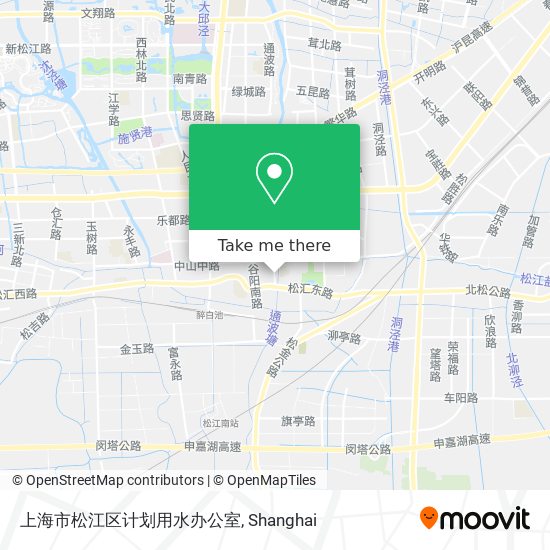上海市松江区计划用水办公室 map