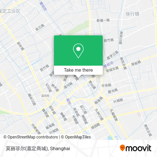 莫丽菲尔(嘉定商城) map