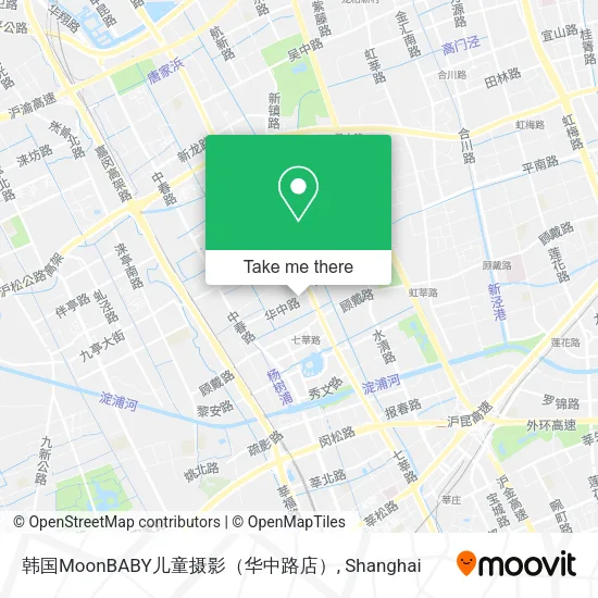 韩国MoonBABY儿童摄影（华中路店） map