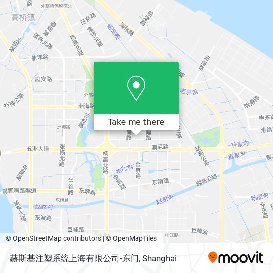 赫斯基注塑系统上海有限公司-东门 map