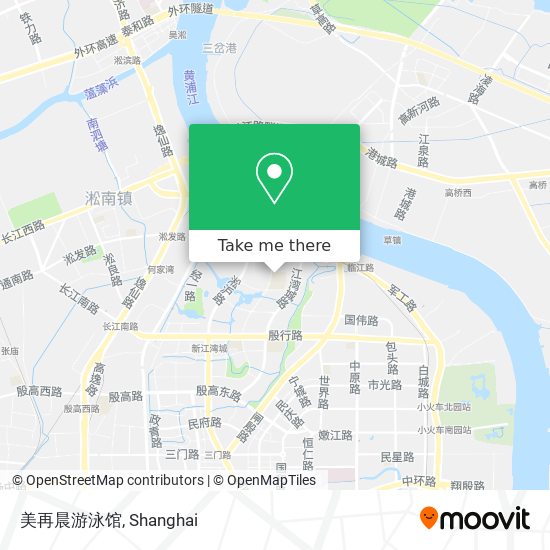 美再晨游泳馆 map