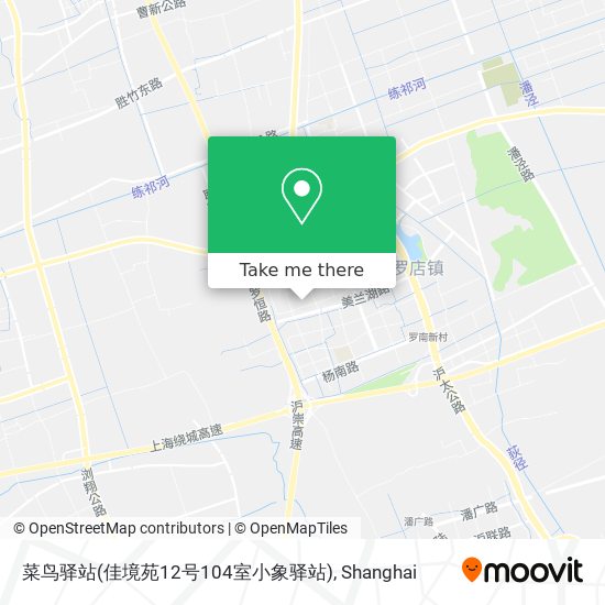 菜鸟驿站(佳境苑12号104室小象驿站) map
