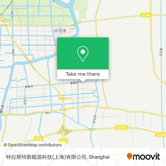 特拉斯特新能源科技(上海)有限公司 map