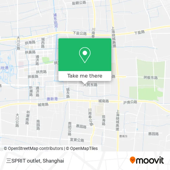 三SPRIT outlet map