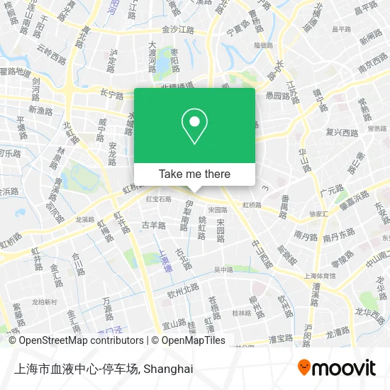 上海市血液中心-停车场 map