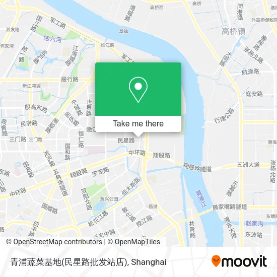 青浦蔬菜基地(民星路批发站店) map
