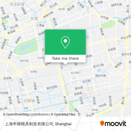 上海申模模具制造有限公司 map
