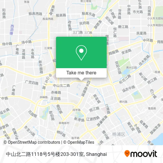 中山北二路1118号5号楼203-301室 map