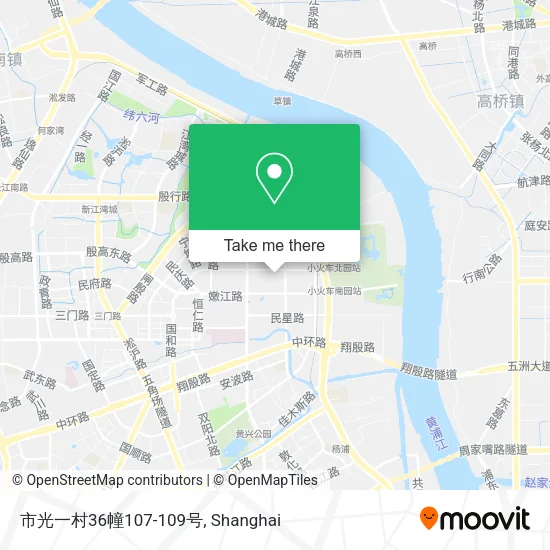 市光一村36幢107-109号 map
