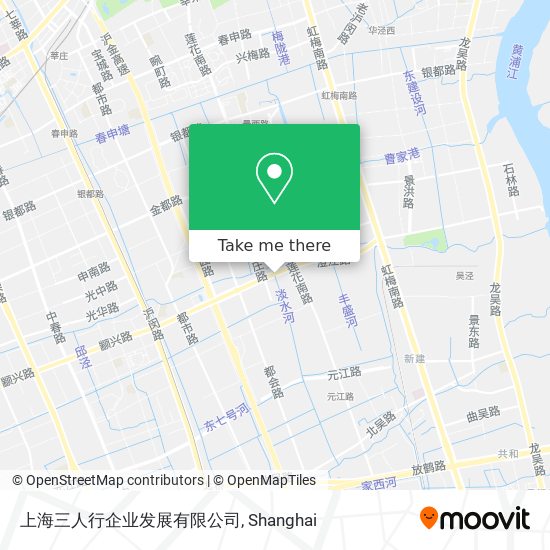 上海三人行企业发展有限公司 map