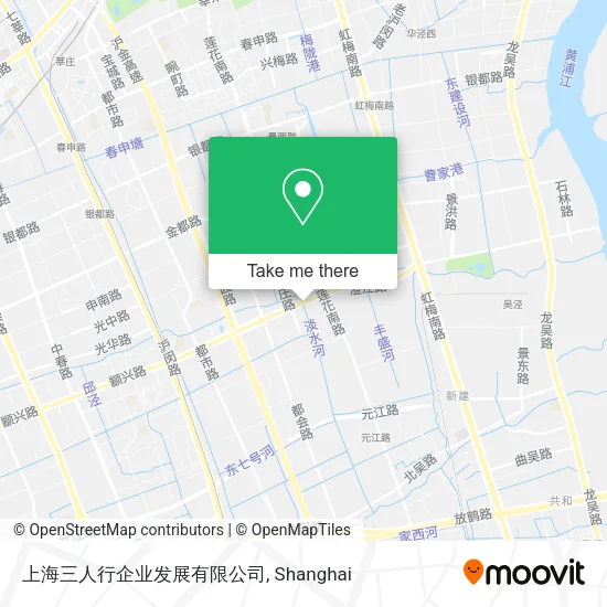 上海三人行企业发展有限公司 map