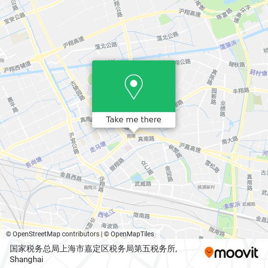 国家税务总局上海市嘉定区税务局第五税务所 map