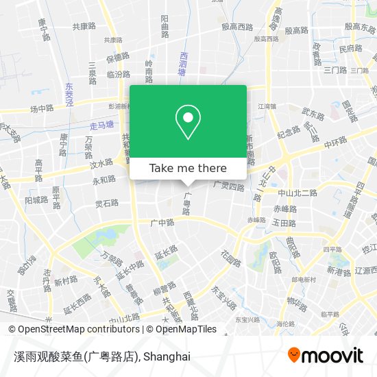 溪雨观酸菜鱼(广粤路店) map