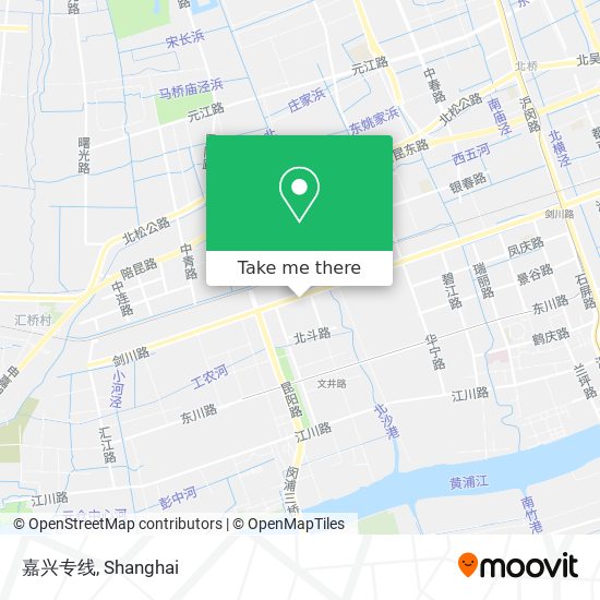 嘉兴专线 map