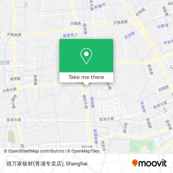 德万家板材(青浦专卖店) map