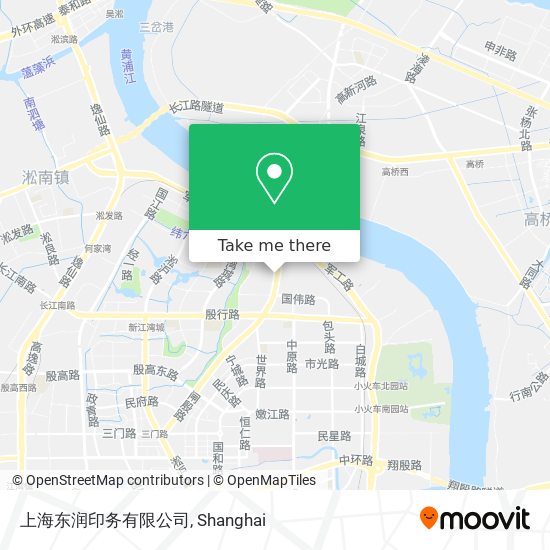 上海东润印务有限公司 map