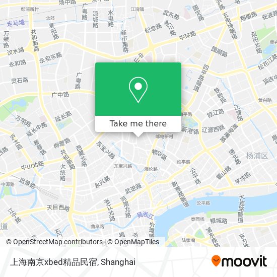 上海南京xbed精品民宿 map