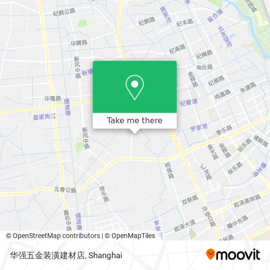 华强五金装潢建材店 map