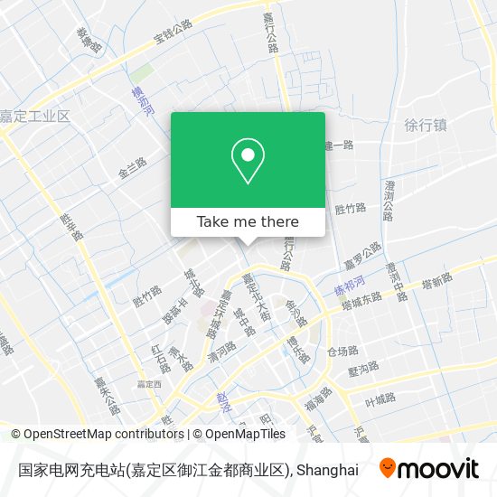 国家电网充电站(嘉定区御江金都商业区) map