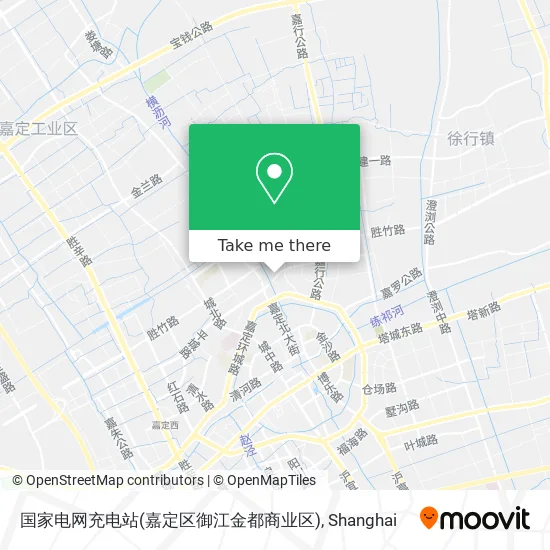 国家电网充电站(嘉定区御江金都商业区) map