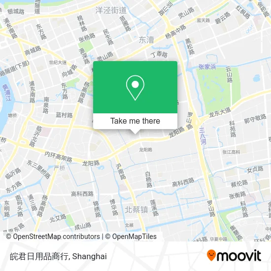 皖君日用品商行 map