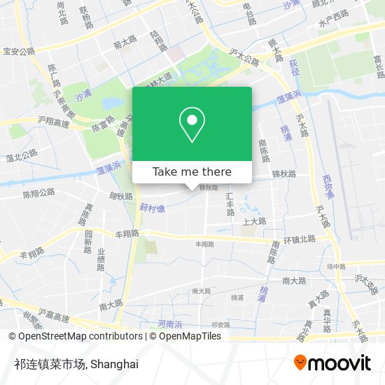 祁连镇菜市场 map