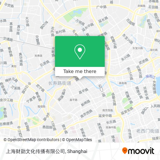 上海财勋文化传播有限公司 map