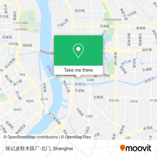 陈记皮鞋木跟厂-北门 map